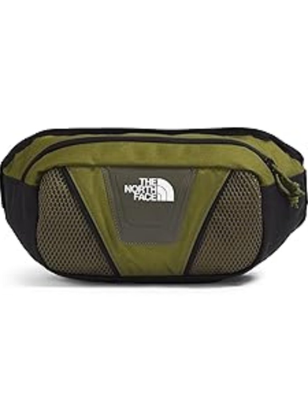 #216 NWT -  The North Face Y2K Hip Pack, Forest Olive/New Taupe Green/TNF Black - Picture 2 of 14